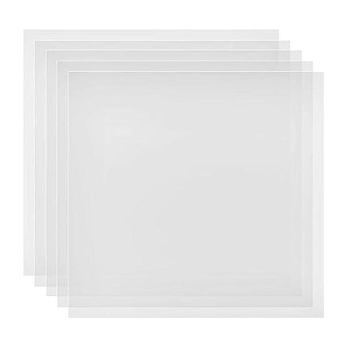 ZOENHOU 100 plantillas en blanco de 12 x 12 pulgadas 6
