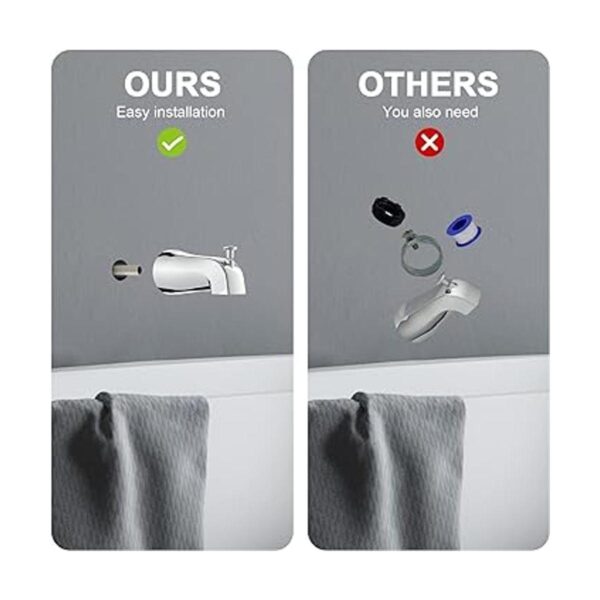 Gold Hao The Bathroom Boquilla universal sin cordones con