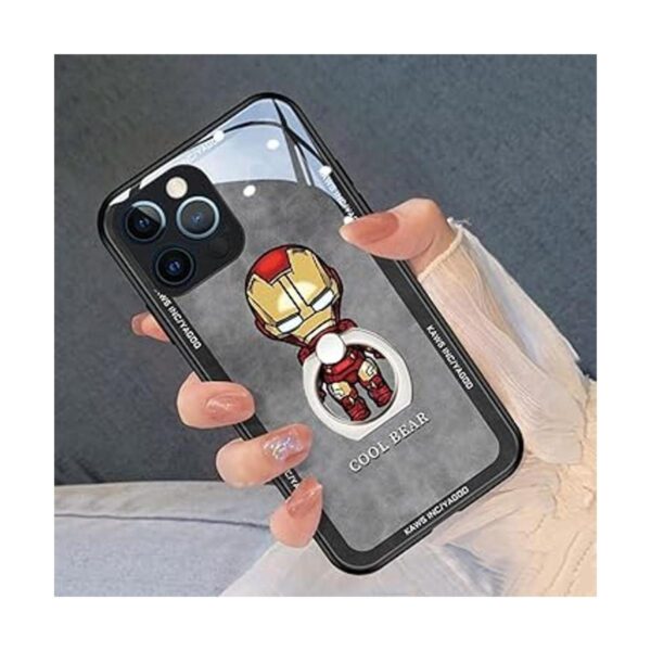 ZOSTLAND 3 anillos de teléfono Super Hero Avenger funda_2