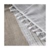 ZMNSZBD Mantel rectangular de lino con borlas y bolsillos