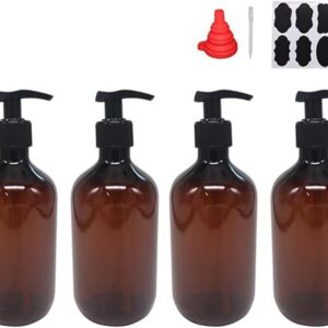 ZMYBCPACK Paquete de 4 botellas de loción de plástico_1