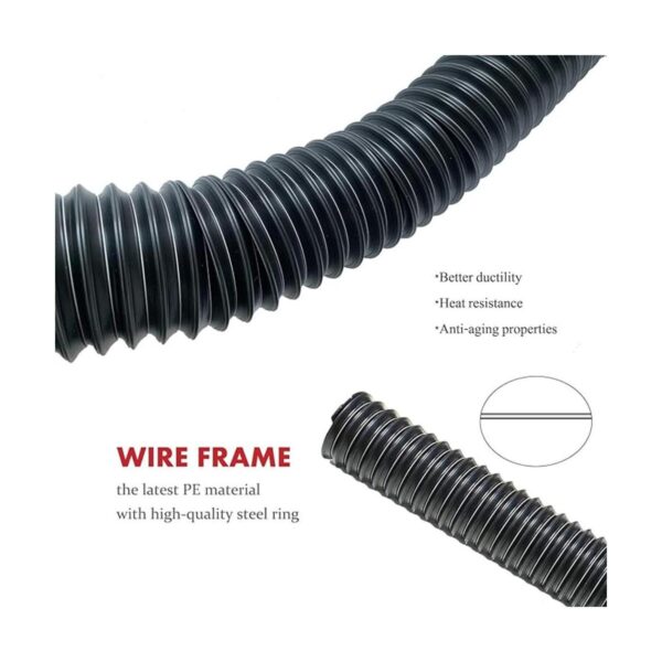 ZNNCO Extensiones de canalón mejoradas flexibles sin_3