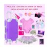 ZNTWEI American Juego de maleta de viaje de muñeca de 18