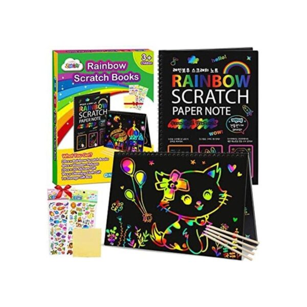ZMLM Regalos de arte de papel para rascar Juego de arte_1