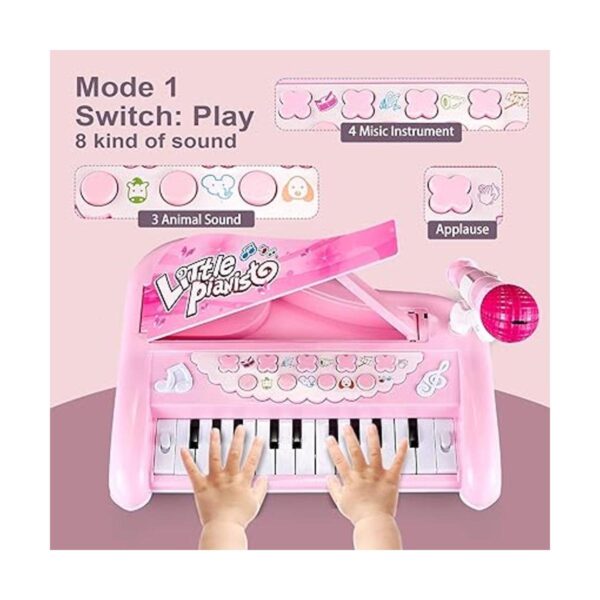 ZMZS Juguetes de piano para primer cumpleaños para niñas_3