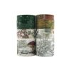 ZMLSED Juego de cinta Washi verde vintage 8 rollos de_1