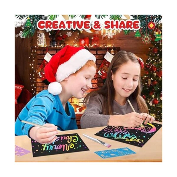 ZMLM Juego de papel para rascar para niños 107_3