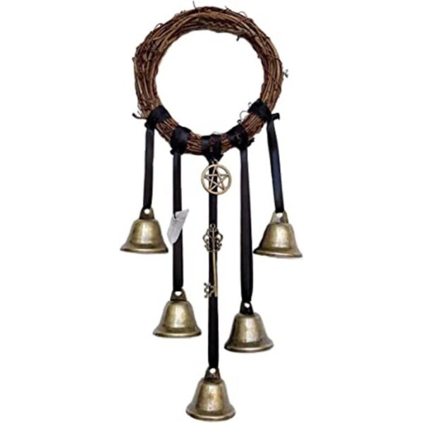 Campanas de bruja para protección de perilla de puerta