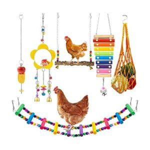7 Packs Chicken Toys for Chicken Coop Accessories Chicken_1