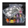 ZLY Caja de joyería de plástico desmontable de 3 niveles_5