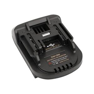 ZLWAWAOL DM18M Adaptador de batería con enchufe de carga_1