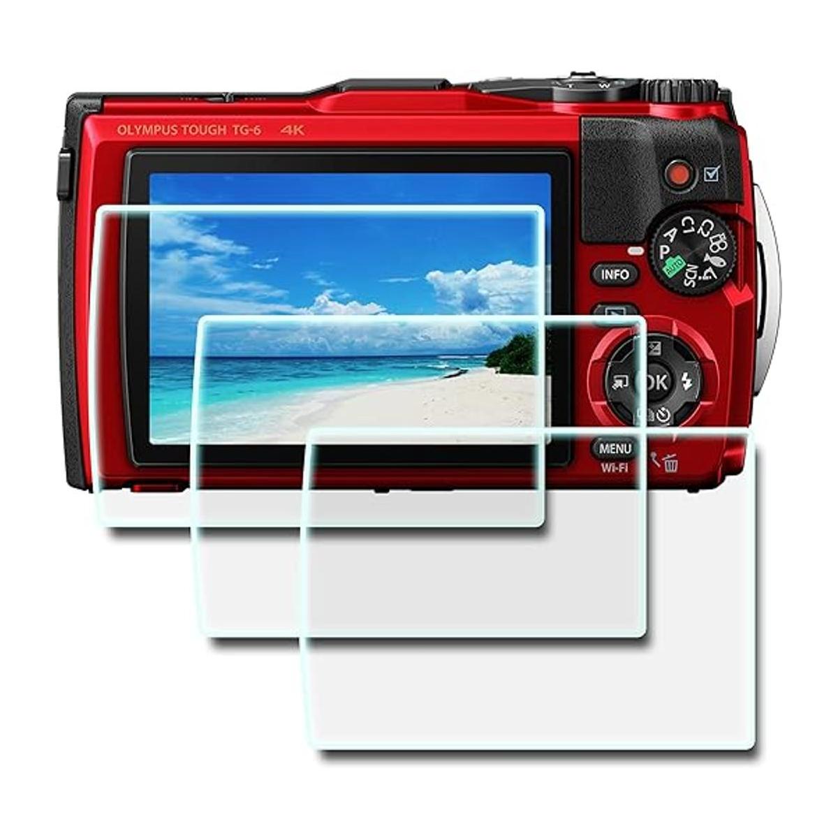 TG6 Protector de pantalla compatible con Olympus TG5 tg5