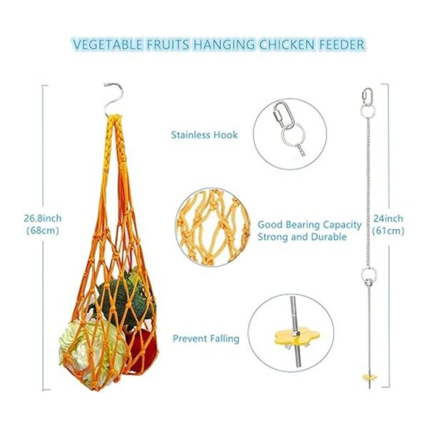 7 Packs Chicken Toys for Chicken Coop Accessories Chicken_6