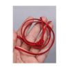 Cordón de gamuza rojo de 0.118 in x 100 yardas cordón de