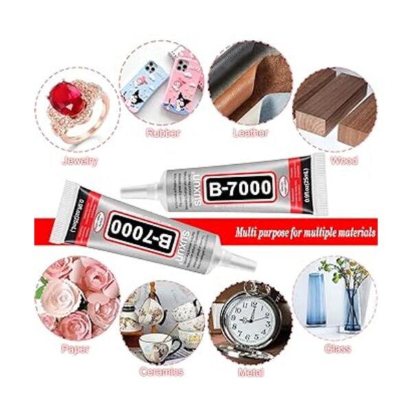 10 Pcs 25ml B7000 Glue Clear Adhesive Jewelry Bead B7000