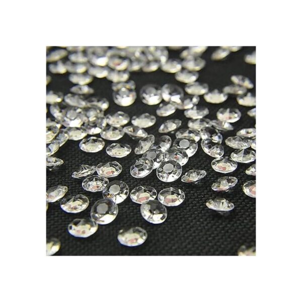 ZKC 10000 cuentas de cristal transparente de acrílico con