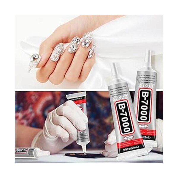 10 Pcs 25ml B7000 Glue Clear Adhesive Jewelry Bead B7000