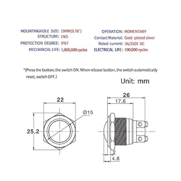 2 interruptores momentáneos de 0.748 in impermeable_3