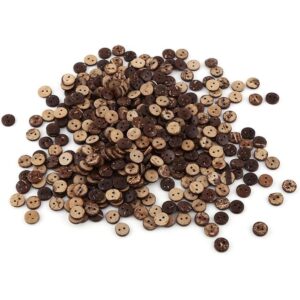 ZJchao Botones de costura de 2 agujeros 400 botones de