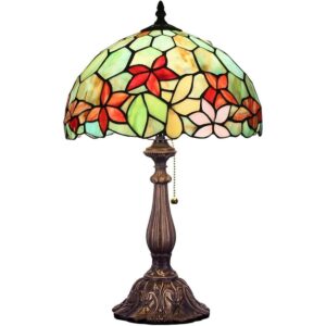 Tiffany Lámpara de estilo W12H19 pulgadas lámpara de_1