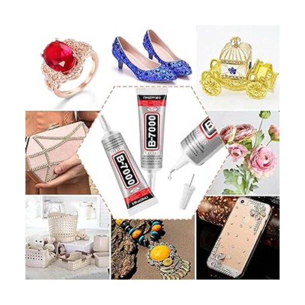 10 Pcs 25ml B7000 Glue Clear Adhesive Jewelry Bead B7000