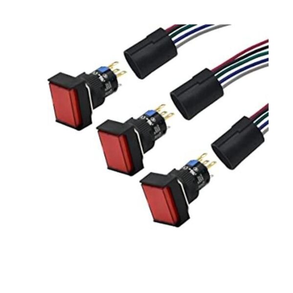 UL listado impermeable IP65 3 PCS 0.630 in interruptor de_1