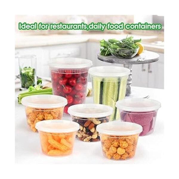 Recipientes de almacenamiento de alimentos con tapas 50_5