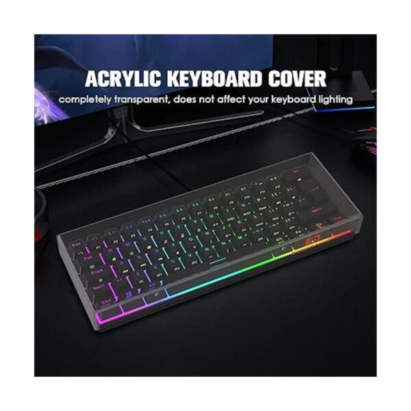 ZIYOU LANG KC01 Funda de teclado transparente acrílica