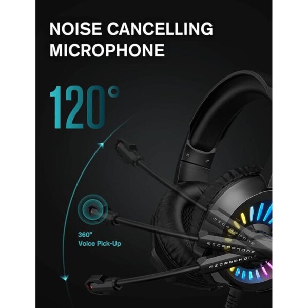 ZIUMIER Auriculares para juegos con micrófono compatibles_2