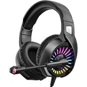 ZIUMIER Auriculares para juegos con micrófono compatibles_1