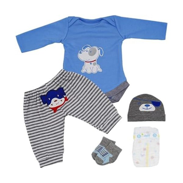 Juego de 5 piezas de ropa de muñeca Reborn para recién_6