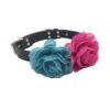 ZiYan Perro Charms Collar Flor Accesorios para Gato