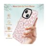 ZIYE Funda transparente para iPhone 13 diseño de leopardo_3