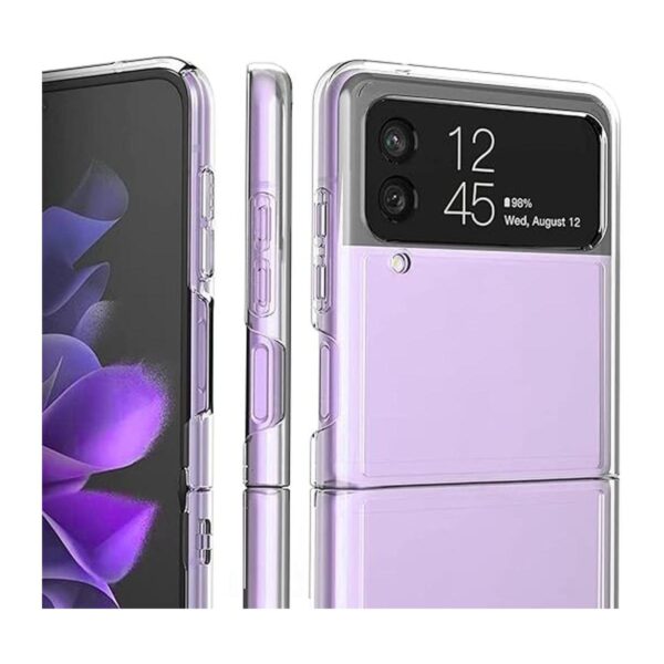 Funda para Samsung Galaxy Z Flip 3 transparente a prueba_2