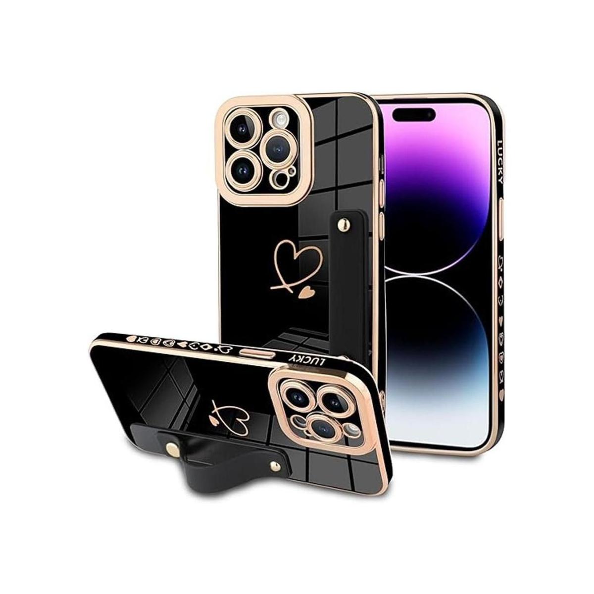 ZIYE Compatible con iPhone 14 Pro Max Funda galvanizada