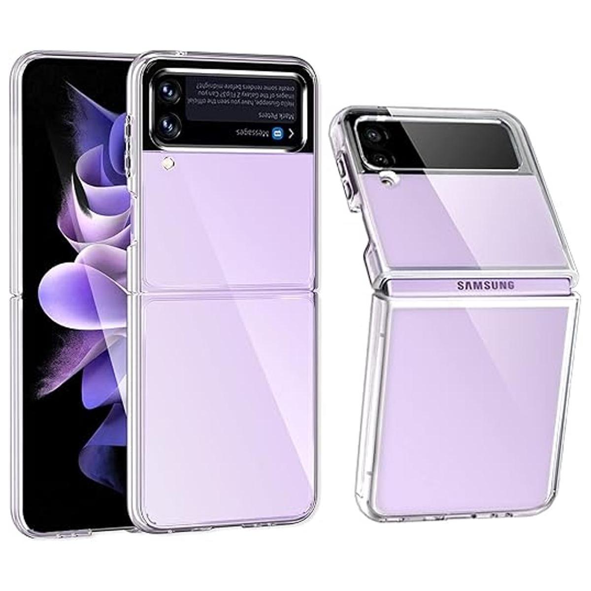 Funda para Samsung Galaxy Z Flip 3 transparente a prueba