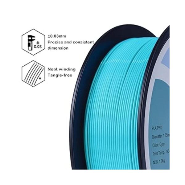 ZIRO Filamento PLA 0.069 in filamento de impresora 3D PLA_3