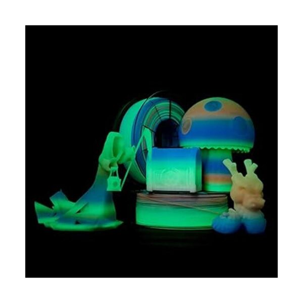 ZIRO Filamento PLA Glow de 0.069 in filamento de_6