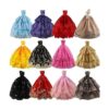 Lote de 6 piezas de vestidos hechos a mano para muñecas_6