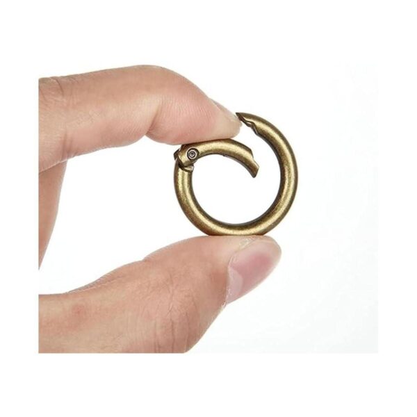 50 anillos de resorte O redondos mosquetón de 1.102 in