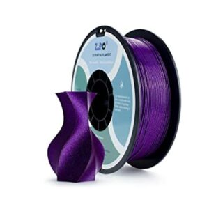 ZIRO Filamento PLA con purpurina de 0.069 in filamento de_1