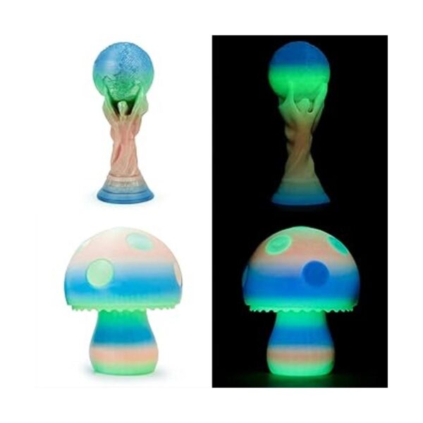 ZIRO Filamento PLA Glow de 0.069 in filamento de_5