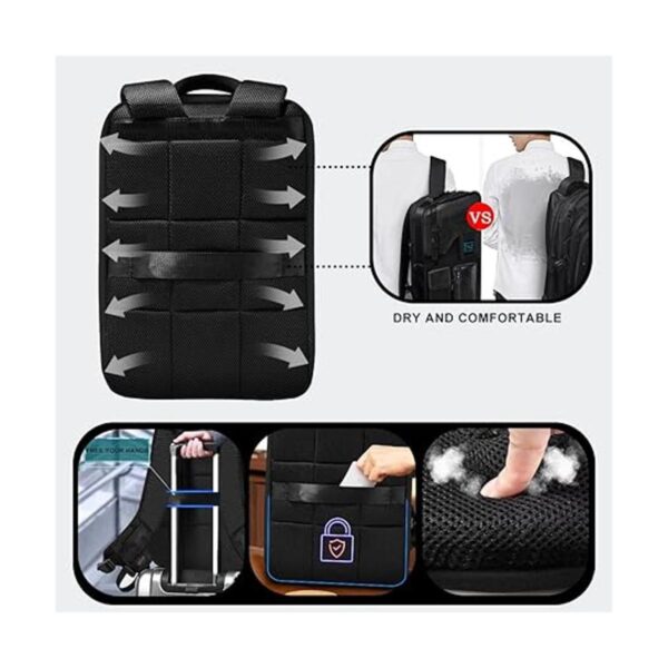 ZINZ Mochila delgada y expandible para laptop de 13.3_5