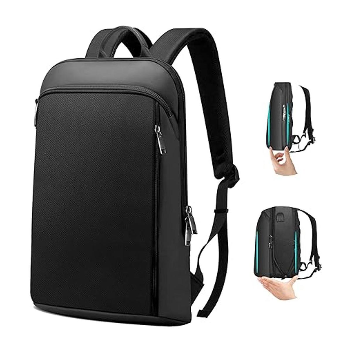 ZINZ Mochila delgada y expandible para laptop de 15 15.6