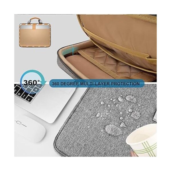 Funda delgada y expandible para portátil Gris oscuro_3