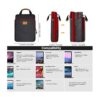 ZINZ Funda de hombro para laptop de 12.9 a 13 pulgadas con_2