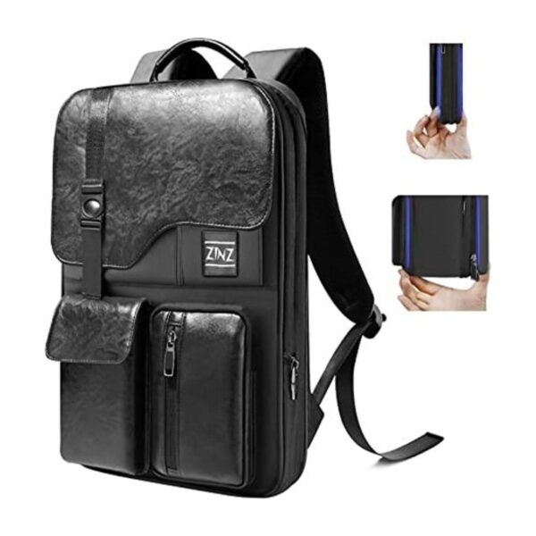 ZINZ Mochila delgada y expandible para laptop de 13.3_1