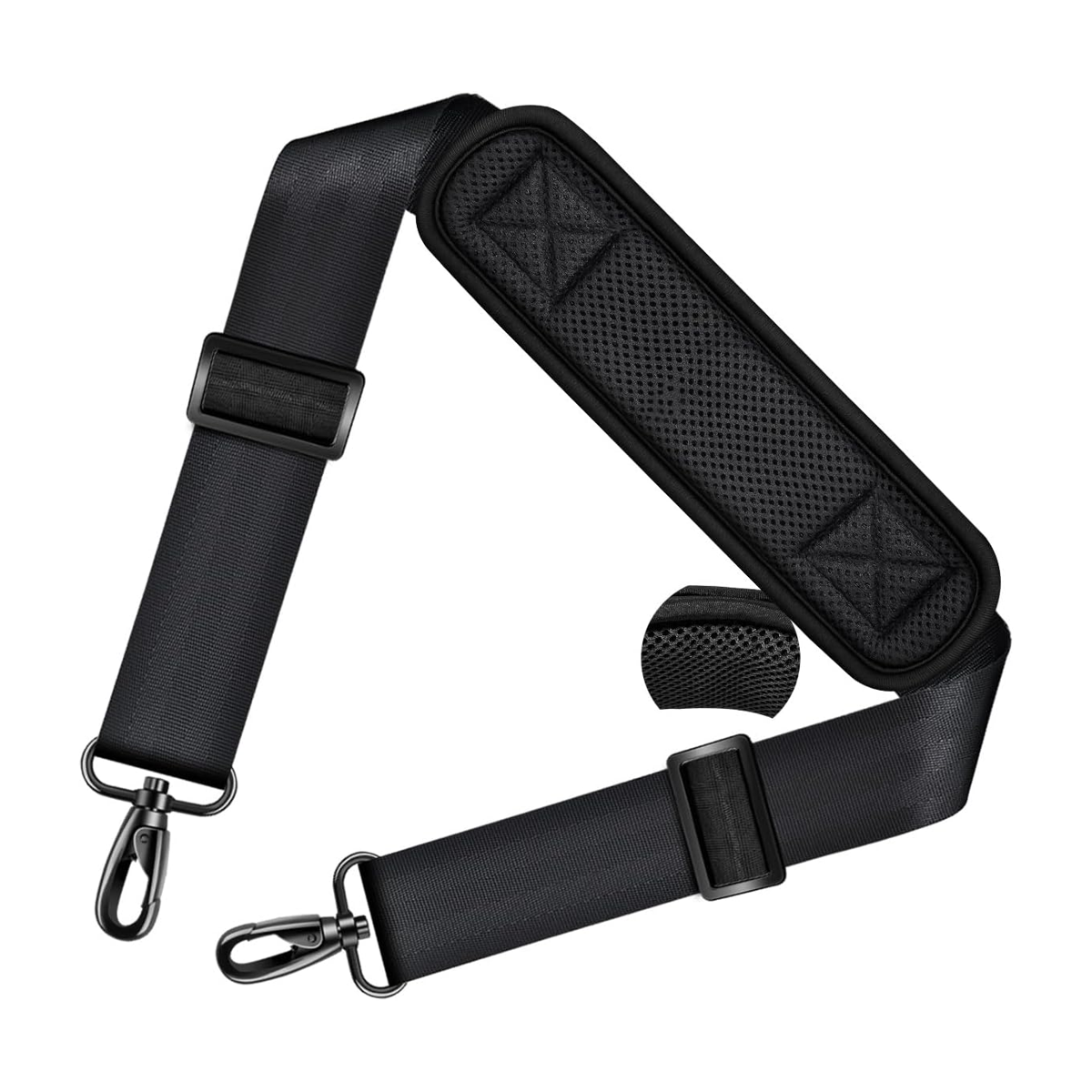 Correa de hombro universal de 78 pulgadas con acolchado