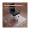 ZIJINJIAJU Tapete para silla de piso de madera dura de_4