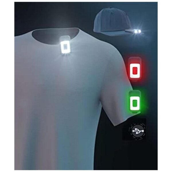 Luz de correr con clip 5 modos de iluminación linterna_1
